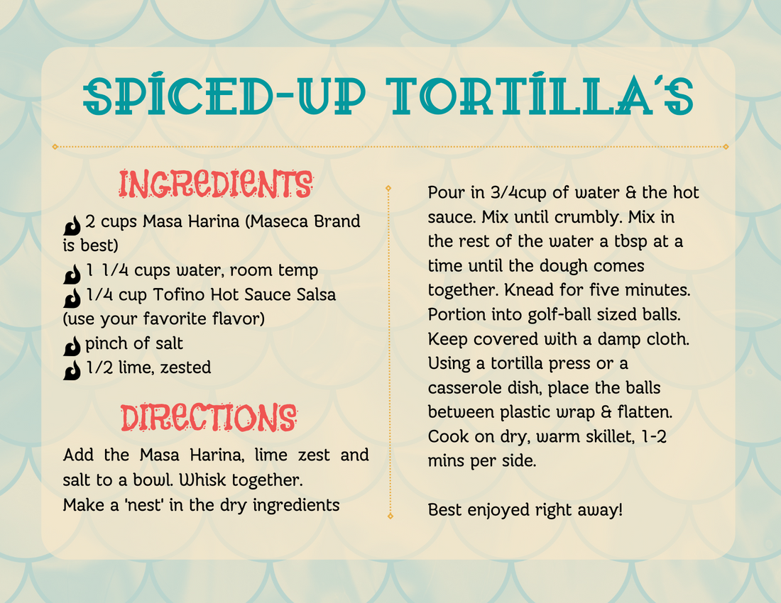 RECIPE: SPICED TORTILLAS